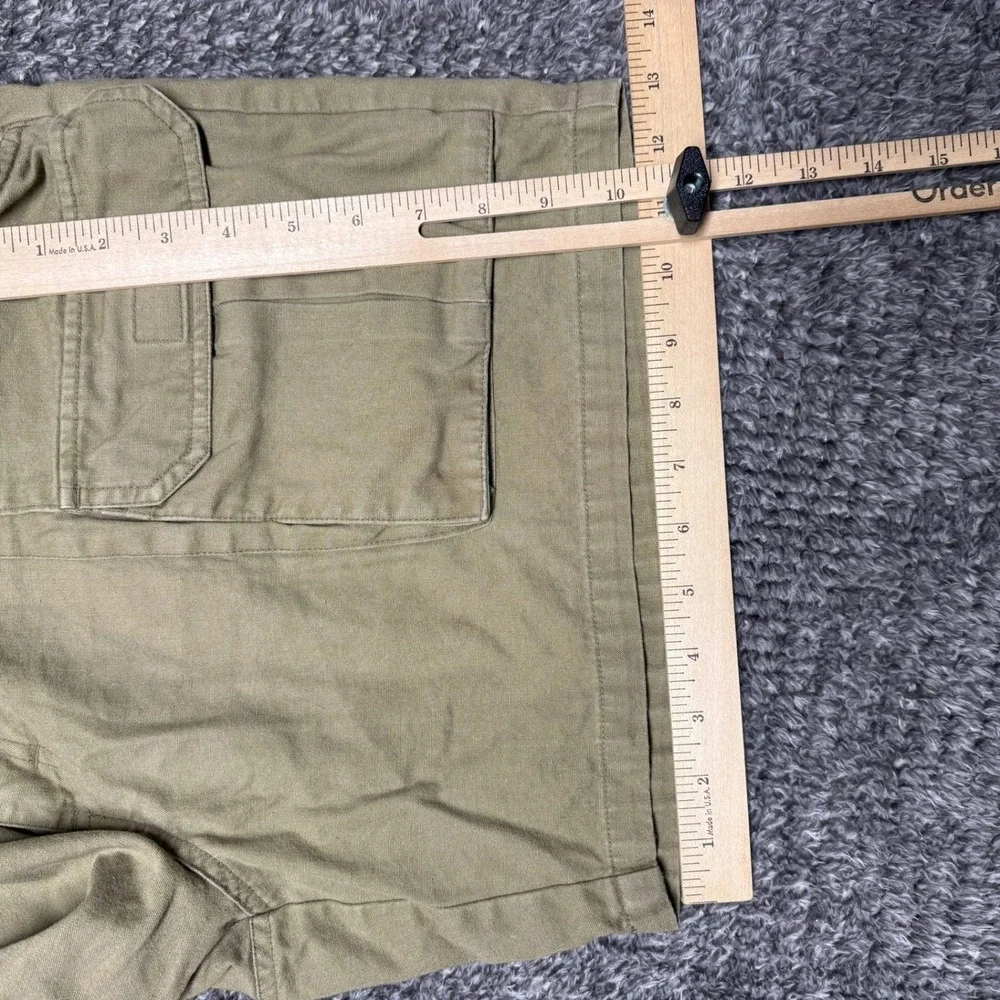 Columbia Mens Cargo Shorts 38 Khaki‎ Tan Flat Front Hiking Outdoor Cotton